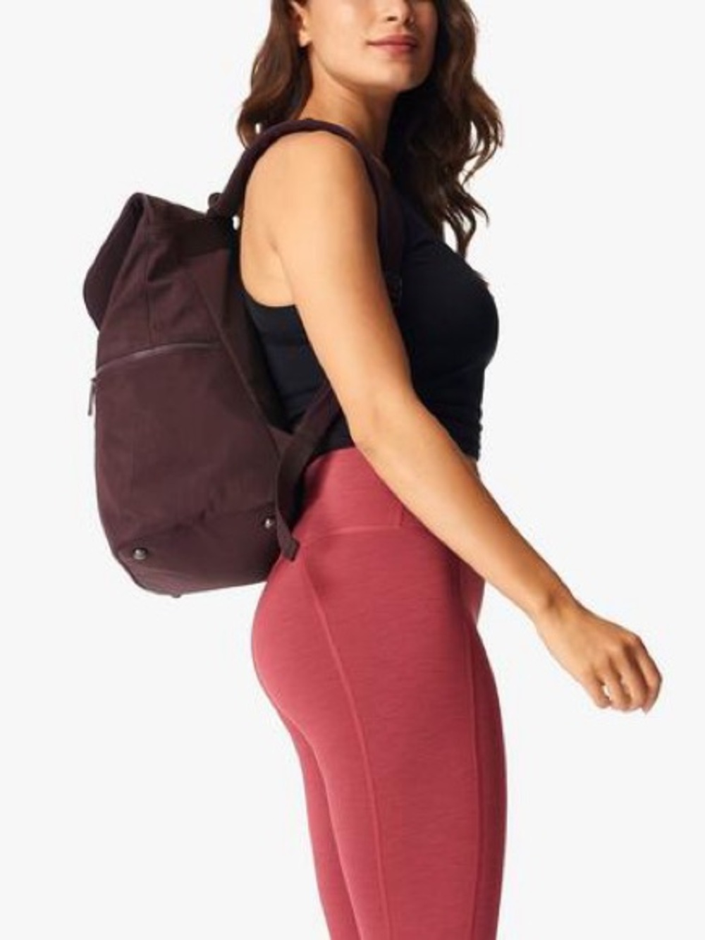 Sweaty Betty All Sport Backpack 2.0, Black Cherry - Picture 2 of 14